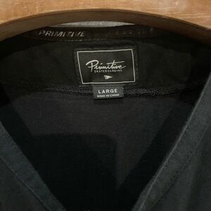 Primitive Black Men's Jersey Shirt